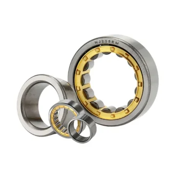 NJ205E Cylindrical Roller Bearing 25×52×15mm Brass Cage