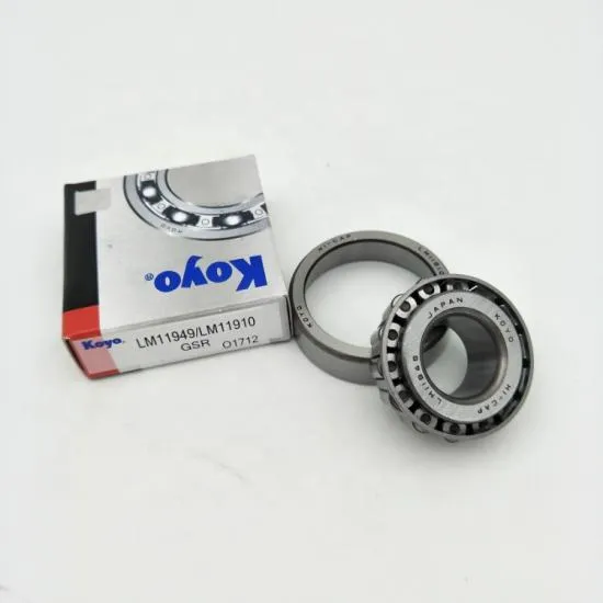 Koyo NSK NTN LM11949/LM11910 Tapered Roller Bearing High Precision & Durable