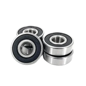 Rubber Dental Bearing 6203-2RS & 6202, High Stability Groove Ball Bearings