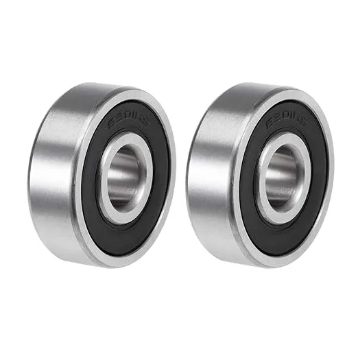 ZJU 6301-2RS Deep Groove Ball Bearing 12x37x12mm Double Shielded